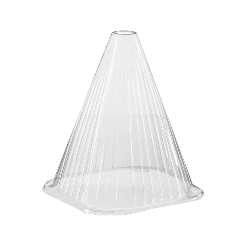 Jednorazový plastový kryt na sadenice