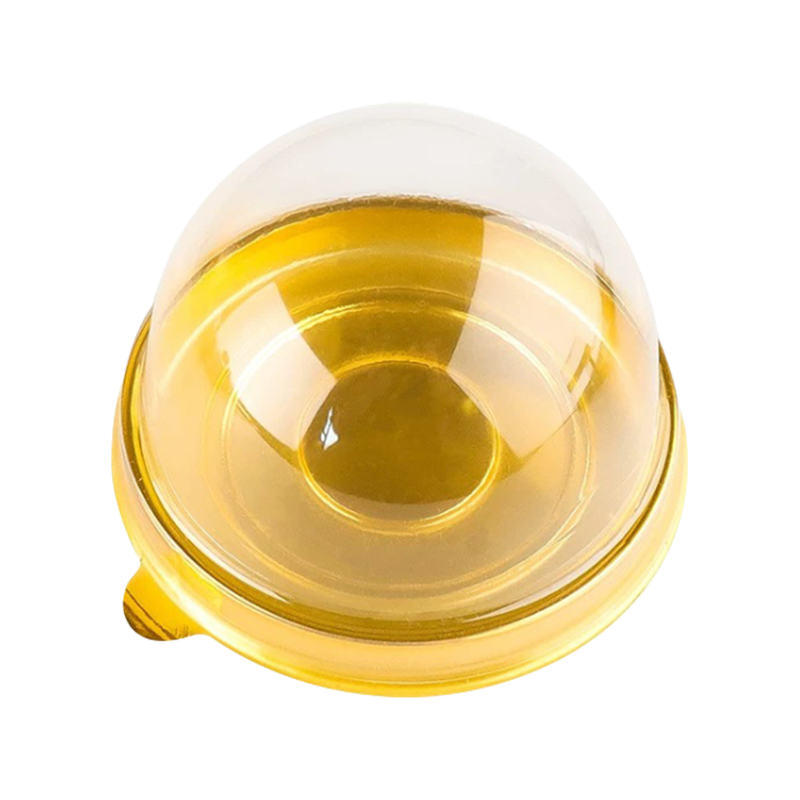 Priehľadná kupolová PET plastová baliaca krabica