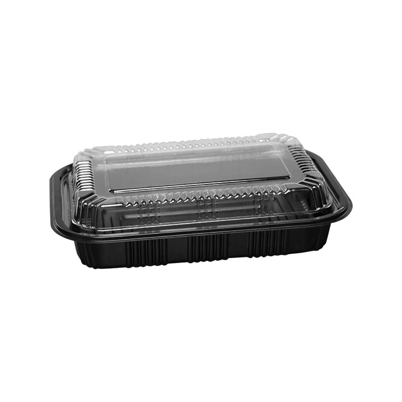 Obdĺžniková krabica na balenie zákuskov sushi tort