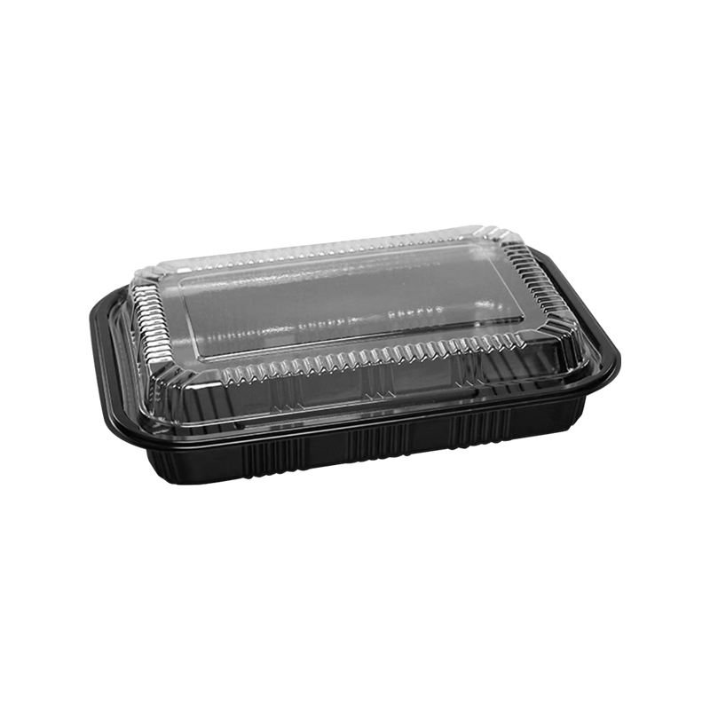 Krytá obalová krabička proti pretečeniu vhodná do mikrovlnnej rúry