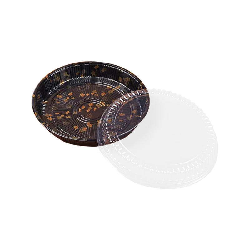 Čierna potlačená spodná škatuľka v japonskom štýle